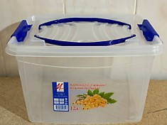 Контейнер с защелками 12 л.