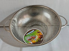 Дуршлаг металлический с двойными ушками 22.5см  