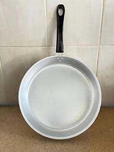 МТ-026. «Матовая». Сковорода 260 мм. без крышки пластиковая ручка.