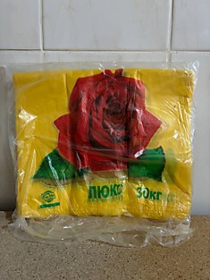 Пакет майка Роза