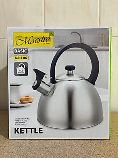MR-1302. Чайник металл Maestro 2.5 л