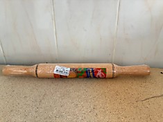 40-3. Скалка буковая большая 430х42