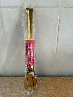 1382-FF-21. Щипцы нержавеющая сталь. Золотой