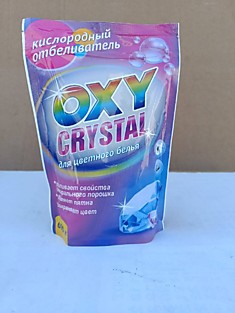 Кислородный отбеливатель OXY CRYSTAL для цветного белья 600 г