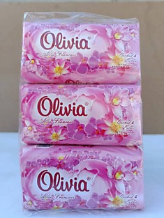 Кусковое туалетное мыло Olivia 140 g