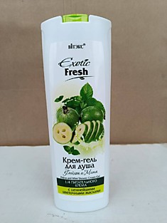 Гель для душа «ВІТЭКС» Exotic Fresh Фейхоа и Мята