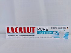 Зубная паста Lacalut pure calcium