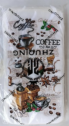 Полотенце кухонное кофе (светлое) 50*25