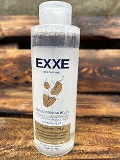 Мицелярная вода EXXE формула 2 в 1