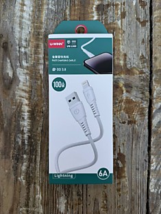 Кабель Lighting 100 W 6 A UW-L009