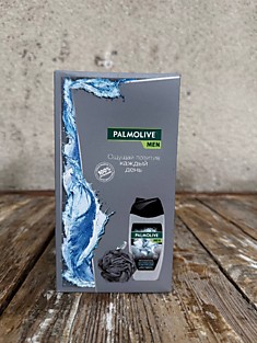 Набор Palmolive men (гель+мачалка)