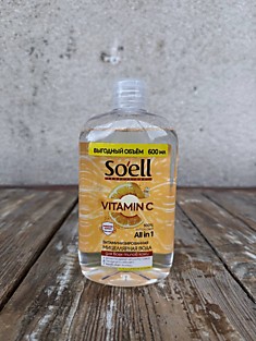 Мицелярная вода 600 мл SOELL