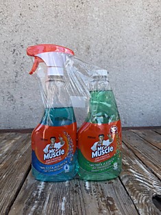Mr.Muscle триггер для стекла +Mr.Muscle запаска