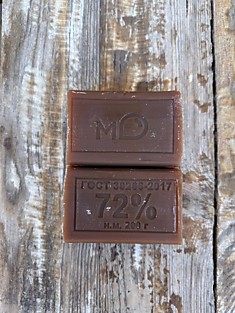 Мыло хозяйственное МО 200 гр 72% (темное)