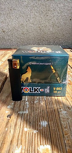 Зажигалка Volk V-002 (50шт)