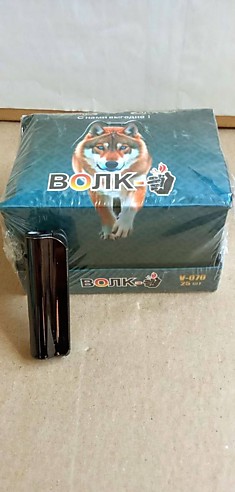 Зажигалка Волк V-070 (25 шт)