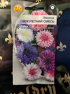 Василек однолетний смесь