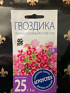 Гвоздика травянка искорка 