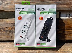 Сетевой фильтр YM-PC2505 3 метра с USB
