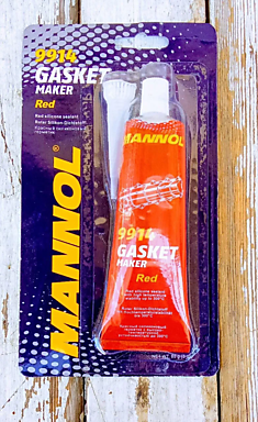 Красный силиконовый герметик MANNOL 9914 