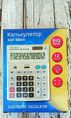 Калькулятор SDC-9800V