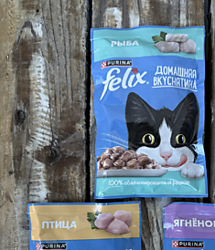 Жидкий корм felix 75 г 