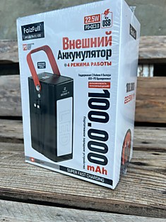 Внешний аккумулятор &#x1f50b; повербанк на 100.000mAh