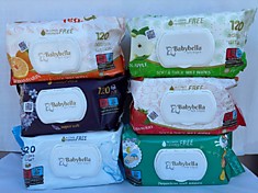 Влажные салфетки BabyBella 120 шт
