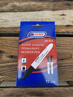 Маркер Асмар толстый в упаковке 12 шт
