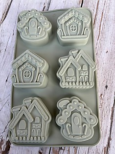 0356 «Избушка» Форма для выпечки силикон
