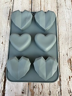 0360 «Сердечко» Форма для выпечки силикон