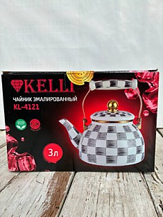 Чайник эмалированный KL-4121 3 л