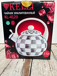 Чайник эмалированный KL-4120 2.5 л