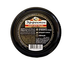 Эфектон крем шайба для обуви черный