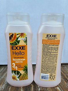 Гель для душа EXXE «3 в 1» 400 мл.