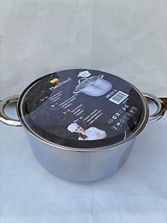 HR149-3 Кастрюля нерж. сталь 22 см 4,7 л.