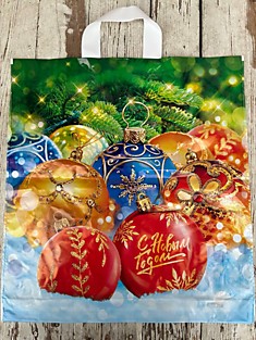 46340. Петля 40х40 «Новогодние игрушки»