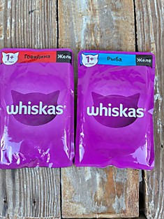 Корм желе Whiskas 85 грамм 
