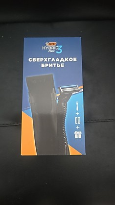 Bic hybrid 3 flex сверхладное битье  набор 