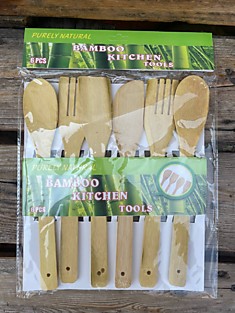6 предметов для кухни bamboo kitchen tools 