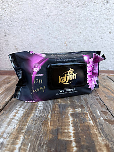 Влажные салфетки Kalyon  120 шт в ассортименте 