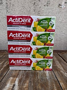 Зубная паста ActiDent 100 гр 