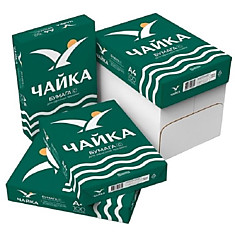 Бумага А4 500шт 100 Чайка