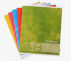 Тетрадь клетка 48л