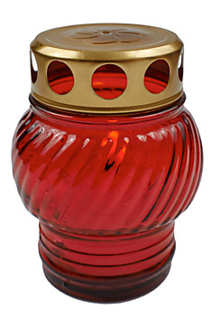 Лампадка стекло средняя