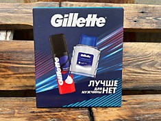 Набор Джилет (лосьон+пена для бритья)