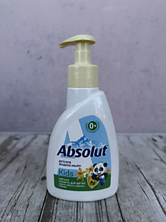 Жидкое мыло с дозатором детское Absolut 250 ml