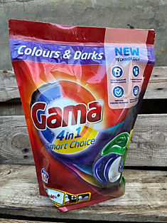 Капсулы для стирки Gama 4 в 1 (60шт) Италия 