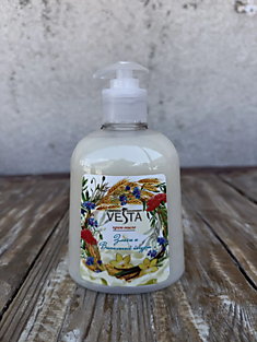 Жидкое мыло Vesta 450 ml  злаки и ванильный йогурт