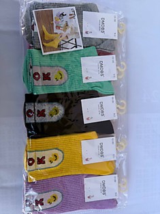 Носки девочка высокие CD-192 ( 10 шт в уп ) 